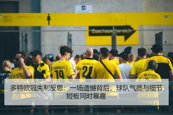 多特欧冠失利反思：一场遗憾背后，球队气质与细节短板同时暴露